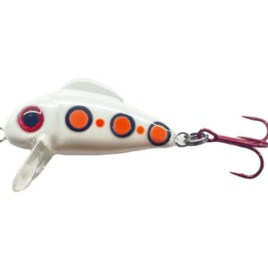 BULLET MINNOW 3CM PAINT SIL PEARL WIDOW