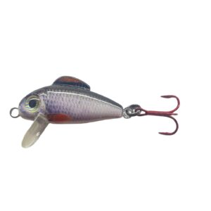 Bullet Minnow 3cm Nat Silent Ro/whi Mo