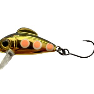 Bullet Minnow 3cm Nat Rattle Brown Trout