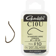 Gamakatsu Fly Hooks C10u Size 10