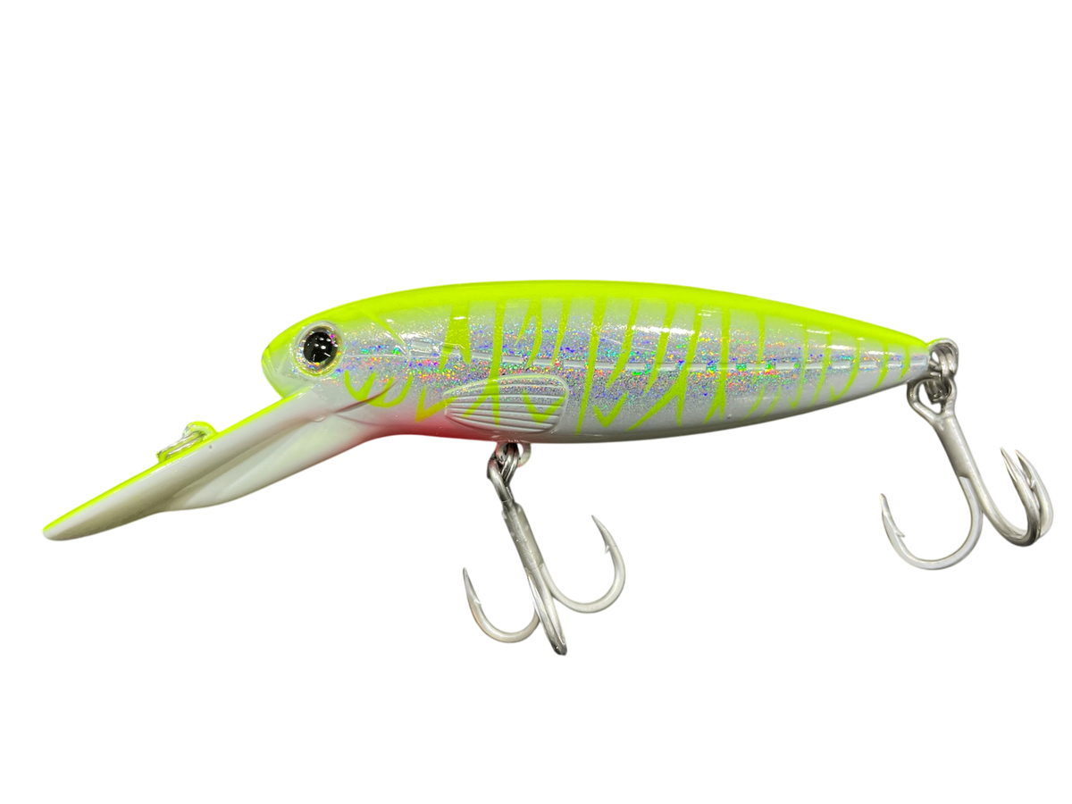 MASTER BAIT MB SQUIRTS FLOATING 105MM 12.5G COLOUR CHARTREUSE SHINER