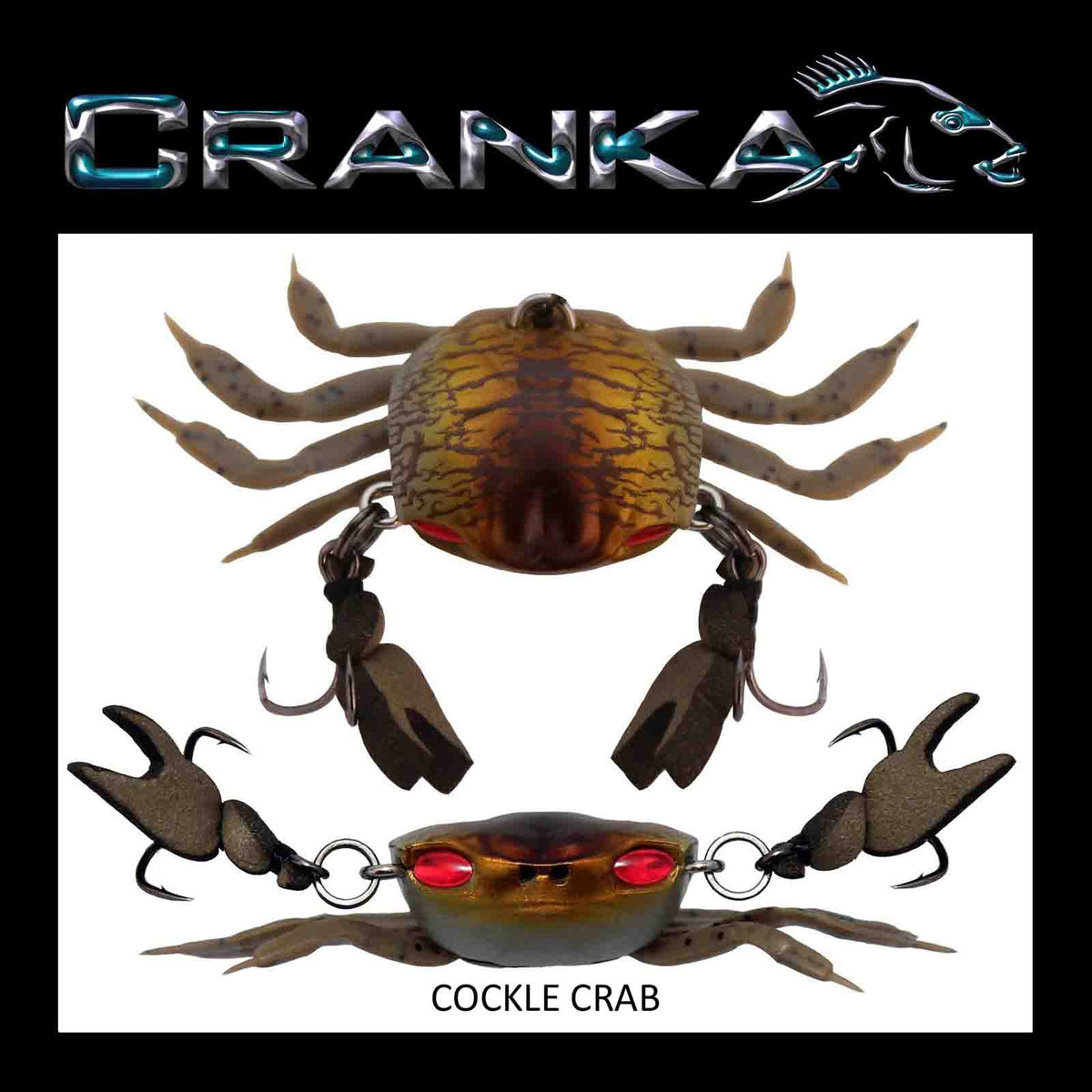 CRANKA CRAB LIGHT 50MM (3.9G) - COLOUR: COCKLE CRAB