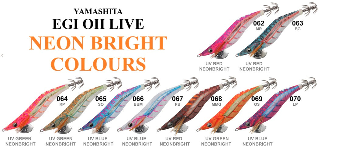 YAMASHITA EGI OH LIVE (NEON BRIGHT) 2.5 COLOUR 064