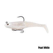 BERKLEY POWERBAIT CULLSHAD MAGNUM 6 INCH - COLOUR: PEARL WHITE