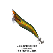 OCEANS LEGACY EGI SEEKER DRESSED 2.5 COLOUR 1 MOSSY GOLD