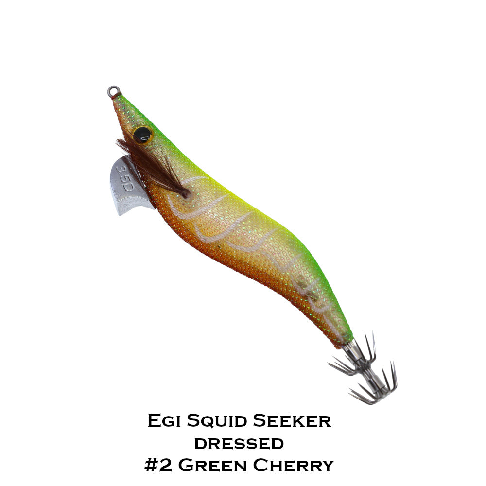 OCEANS LEGACY EGI SEEKER DRESSED 3.5D COLOUR 2 GREEN CHERRY