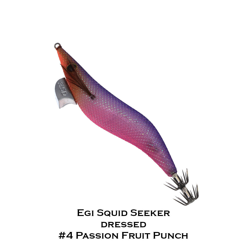 OCEANS LEGACY EGI SEEKER DRESSED 2.5 COLOUR 4 PASSION FRUIT PUNCH