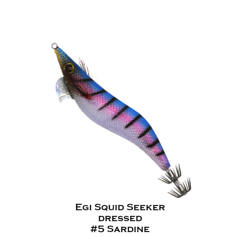 OCEANS LEGACY EGI SEEKER DRESSED 3.0 COLOUR 5 SARDINE