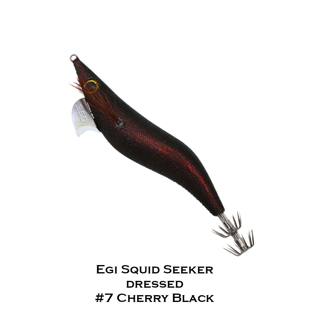 OCEANS LEGACY EGI SEEKER DRESSED 2.5 COLOUR 7 CHERRY BLACK
