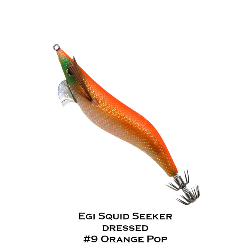 OCEANS LEGACY EGI SEEKER DRESSED 2.5 COLOUR 9 ORANGE POP
