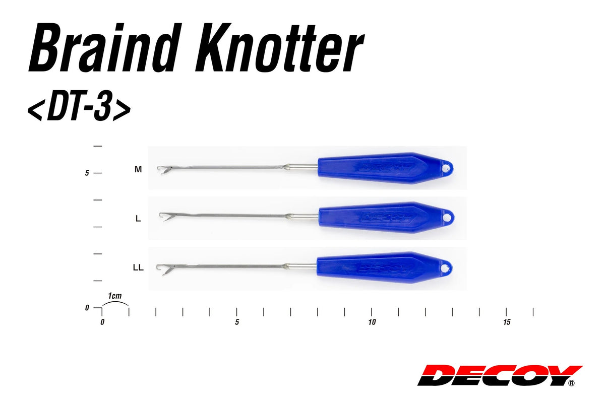 DECOY BRAID KNOTTER TOOL DT-3 - #LARGE