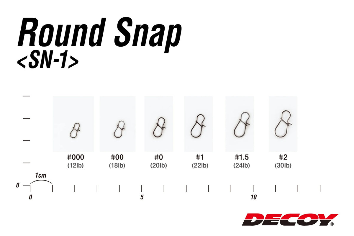DECOY ROUND SNAP SN-1 - #0 (20LB)