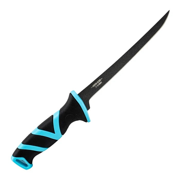 SAMAKI DRAGON BLADE TEFLON COATED STAINLESS STEEL 6.5 INCH ALLROUND FILLET KNIFE