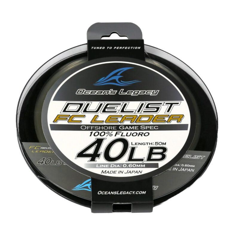 OCEAN LEGACY DUELIST FLUOROCARBON LEADER X (40LB) 50M