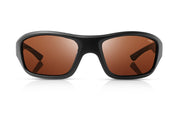 TONIC EVO POLARISED SUNGLASSES - GLASS COPPER PHOTOCHROMIC LENSE (MATTE BLACK FRAME)
