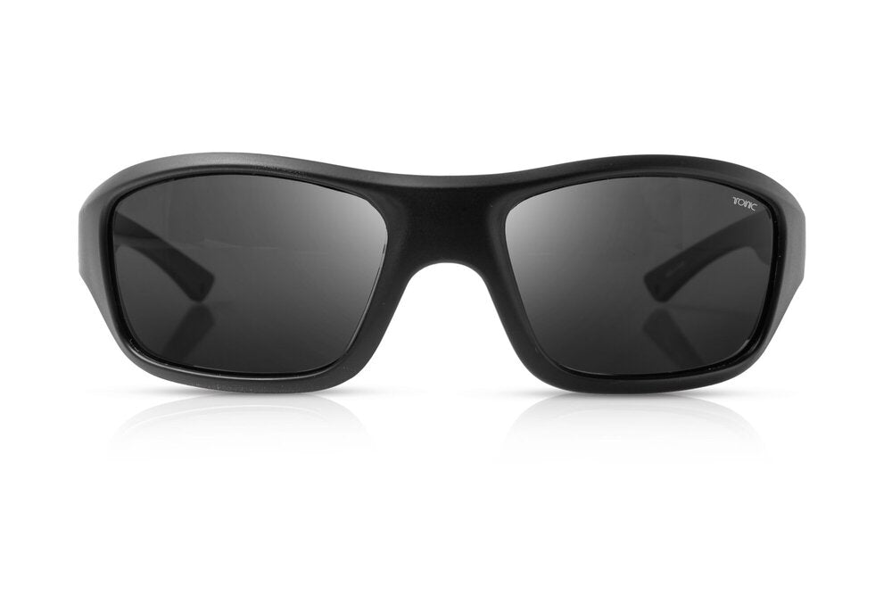 TONIC EVO POLARISED SUNGLASSES - GLASS GREY PHOTOCHROMIC LENSE (MATTE BLACK FRAME)