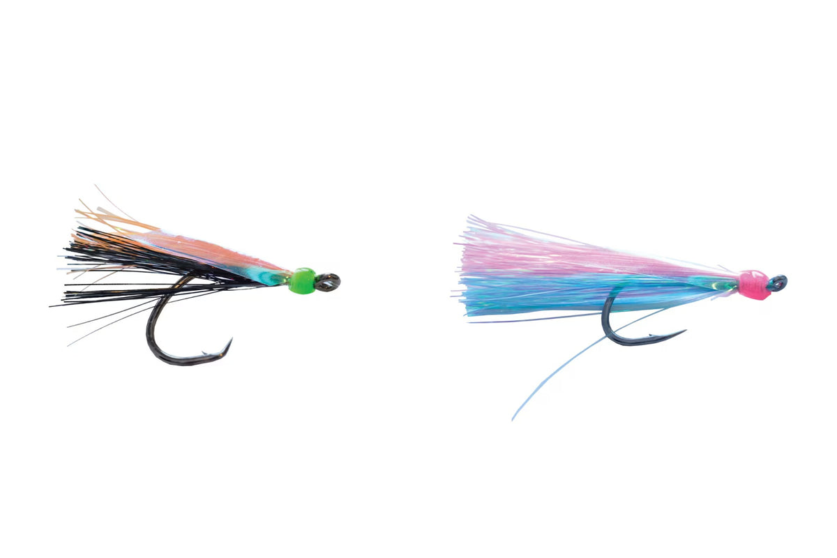 SHIMANO PERFORMANCE FLASHER RIG #5/0 CIRCLE HOOK - COLOUR: UV PINK / UV BLUE (2 PACK)
