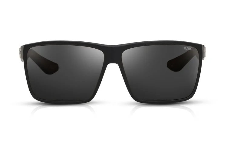 TONIC MAXIMUS POLARISED SUNGLASSES - GLASS GREY PHOTOCHROMIC (RECYCLED BLACK FRAME)