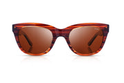 TONIC FLEMINGTON POLARISED SUNGLASSES - GLASS COPPER PHOTOCHROMIC LENSE (GLOSS BROWN FRAME)