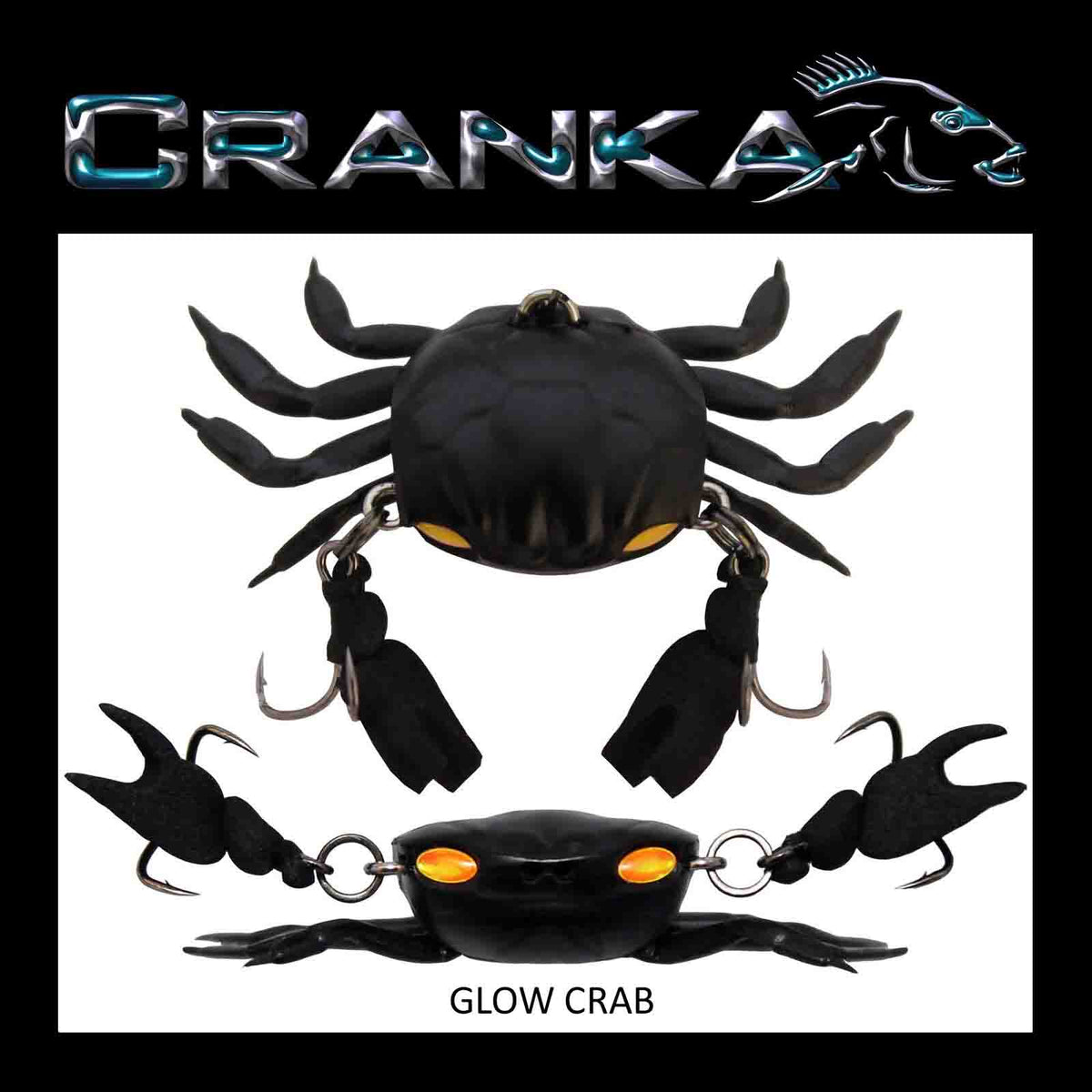 CRANKA CRAB LIGHT 50MM (3.9G) - COLOUR: GLOW CRAB