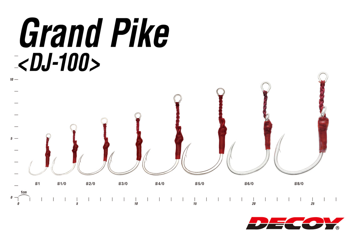 DECOY GRAND PIKE DJ-100 - #3/0 (200LB)