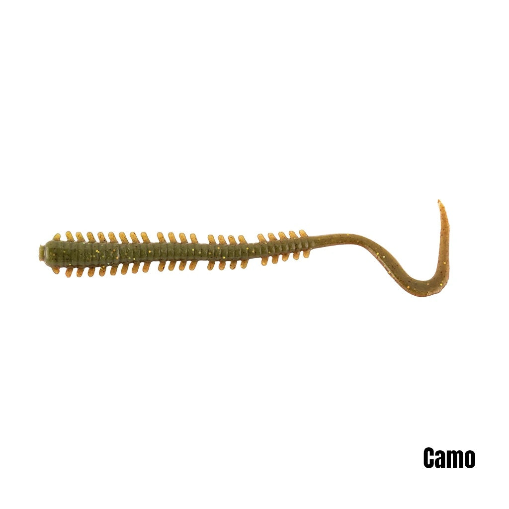 BERKLEY GULP ISOME CURLY 4 INCH - COLOUR: CAMO