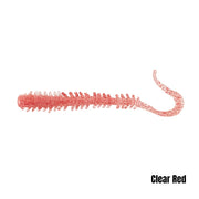BERKLEY GULP ISOME CURLY 4 INCH - COLOUR: CLEAR RED
