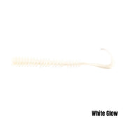 BERKLEY GULP ISOME CURLY 4 INCH - COLOUR: WHITE PEARL GLOW