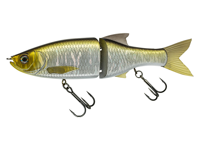 MOLIX GLIDE BAIT 130 (SLOW SINKING JOINTED SWIMBAIT) COLOUR #565 SILVER DARK BACK