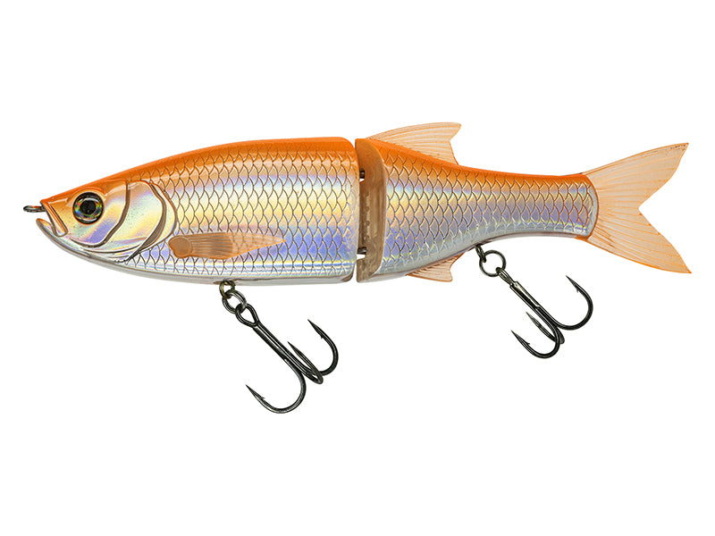 MOLIX GLIDE BAIT 90 (SLOW SINKING JOINTED SWIMBAIT) COLOUR #621 ORANGE FLASH