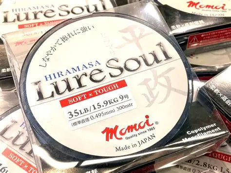 MOMOI HIRAMASA LURE SOUL (MONOFILAMENT LINE) #12LB 300M