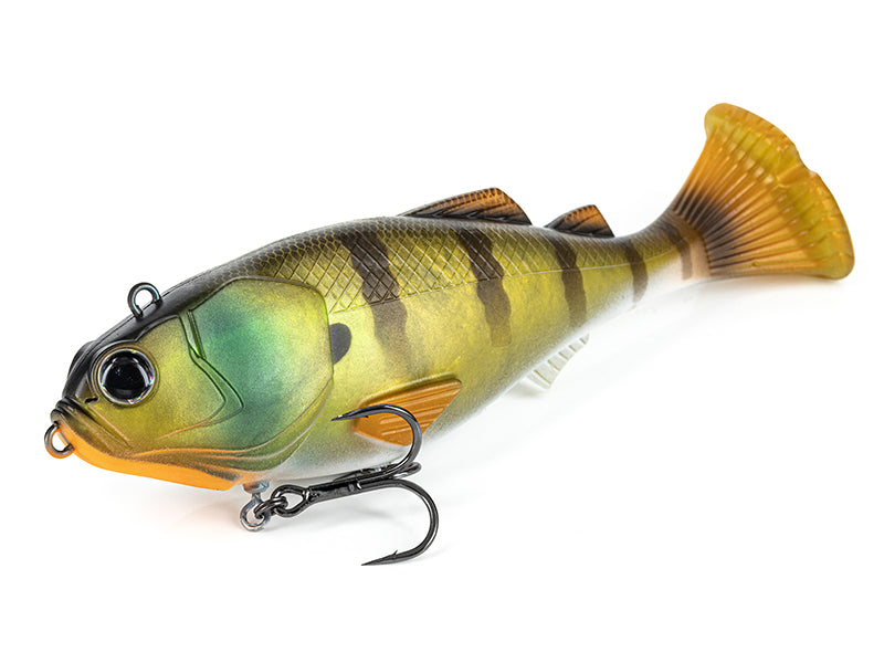 MOLIX HYBRID SWIMMER 165 (RIGGED SOFT-PLASTIC SWIMBAIT) COLOUR #557 GREEN GILL