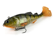 MOLIX HYBRID SWIMMER 165 (RIGGED SOFT-PLASTIC SWIMBAIT) COLOUR #PS01 PERCH