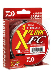 DAIWA J-THREAD X-LINK FC LEADER 20LB (50M)