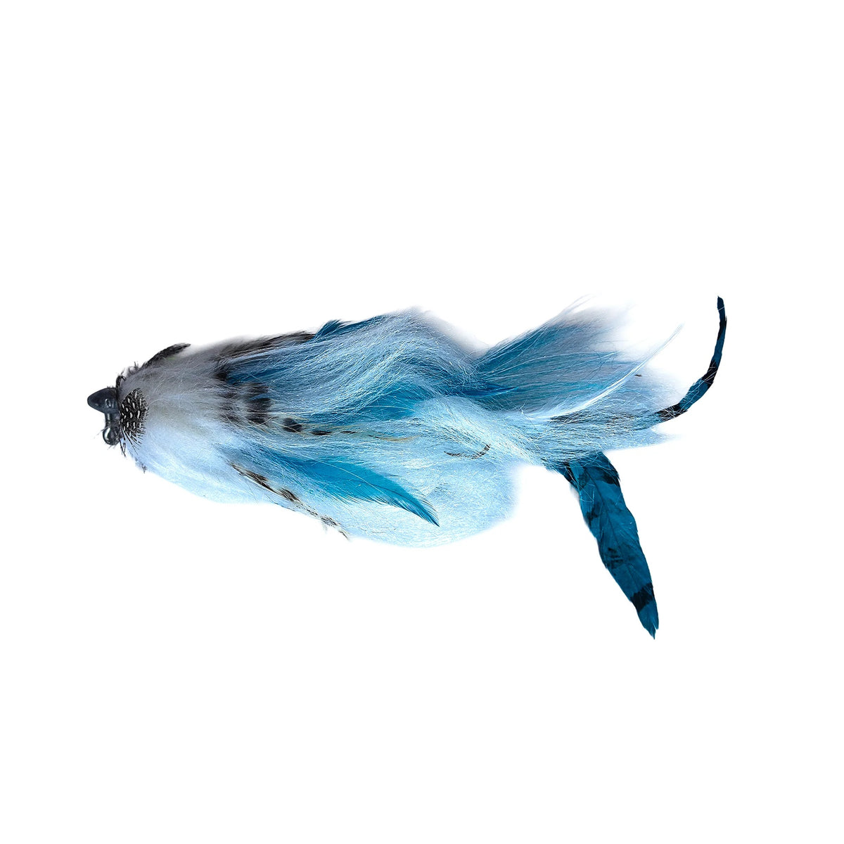 FEATHER STRIKE JIG FLY 3/4OZ (WITH REAR TREBLE HOOK) - COLOUR: KOOKABURRA