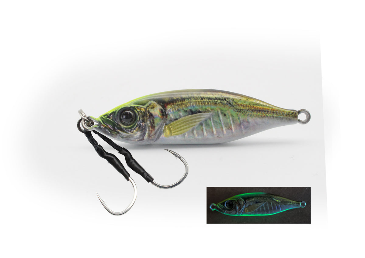 LITTLE JACK METAL ADICT TYPE 06 - 100G (COLOUR: #07 CHART HEAD GLOW BELLY AJI)