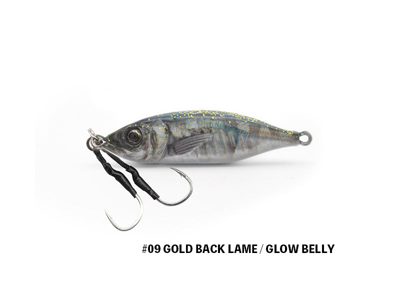 LITTLE JACK METAL ADICT TYPE 06 - 10G (COLOUR: #09 GOLD BACK LAME)