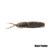 BERKLEY POWERBAIT MAXSCENT SHRIMP 2.5 INCH - COLOUR: BLACK POWDER