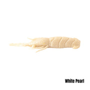 BERKLEY POWERBAIT MAXSCENT SHRIMP 2.5 INCH - COLOUR: WHITE PEARL