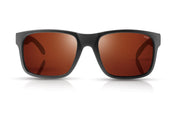 TONIC MO POLARISED SUNGLASSES - GLASS COPPER PHOTOCHROMIC LENSE (MATTE BLACK FRAME)