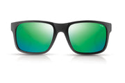 TONIC MO POLARISED SUNGLASSES - GLASS GREEN MIRROR HD COPPER BASE LENSE (MATTE BLACK FRAME)