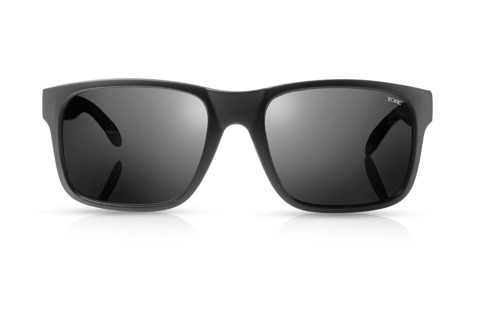 TONIC MO POLARISED SUNGLASSES - GLASS GREY PHOTOCHROMIC LENSE (LITHIUM TRANSPARENT GLOSS SMOKE FRAME)