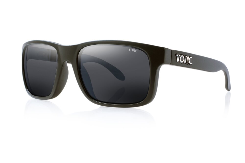 TONIC MO POLARISED SUNGLASSES - GLASS GREY PHOTOCHROMIC LENSE (LITHIUM TRANSPARENT GLOSS SMOKE FRAME)