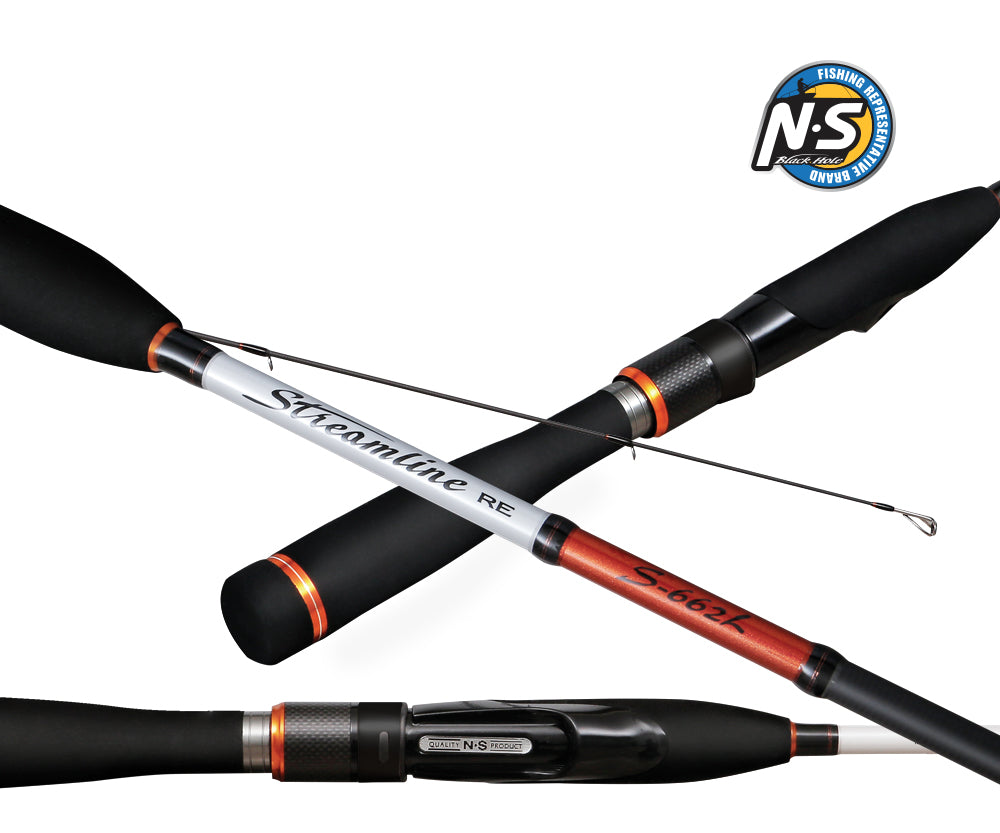 NS BLACK HOLE STREAMLINE RE S-662L SPIN ROD