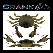 CRANKA CRAB HEAVY 50MM (5.9G) - COLOUR: OLIVE CRAB