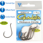 GAMAKATSU OCTOPUS CIRCLE NANO ALPHA SZ 3/0 6PK
