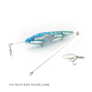 LITTLE JACK PANICKING SURVIVOR - 40G (COLOUR: #01 BLUE BAIT SILVER LAME)