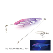 LITTLE JACK PANICKING SURVIVOR - 40G (COLOUR: #02 PINK UV 'KEIMURA' BAIT)