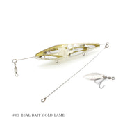 LITTLE JACK PANICKING SURVIVOR - 40G (COLOUR: #03 REAL BAIT GOLD LAME)