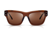 TONIC PANDORA POLARISED SUNGLASSES - GLASS COPPER PHOTOCHROMIC LENSE (TRANSPARENT GLOSS ROOT BEER FRAME)